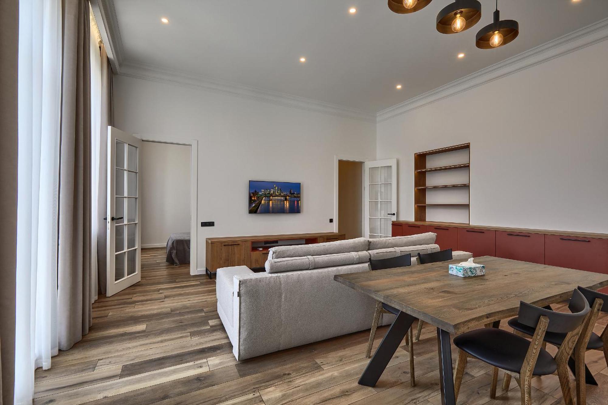 Ferienwohnung Saksaganskogo Centre Kiew Zimmer foto