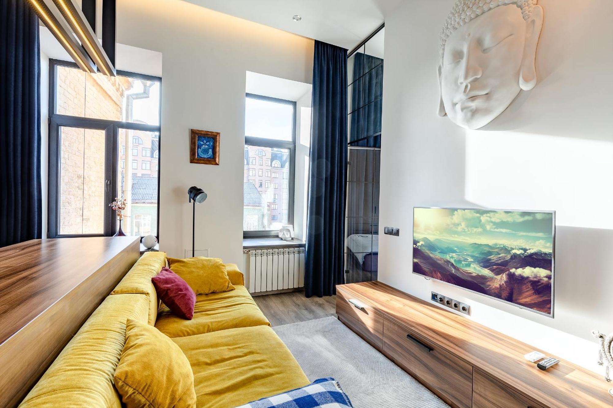 Ferienwohnung Saksaganskogo Centre Kiew Exterior foto