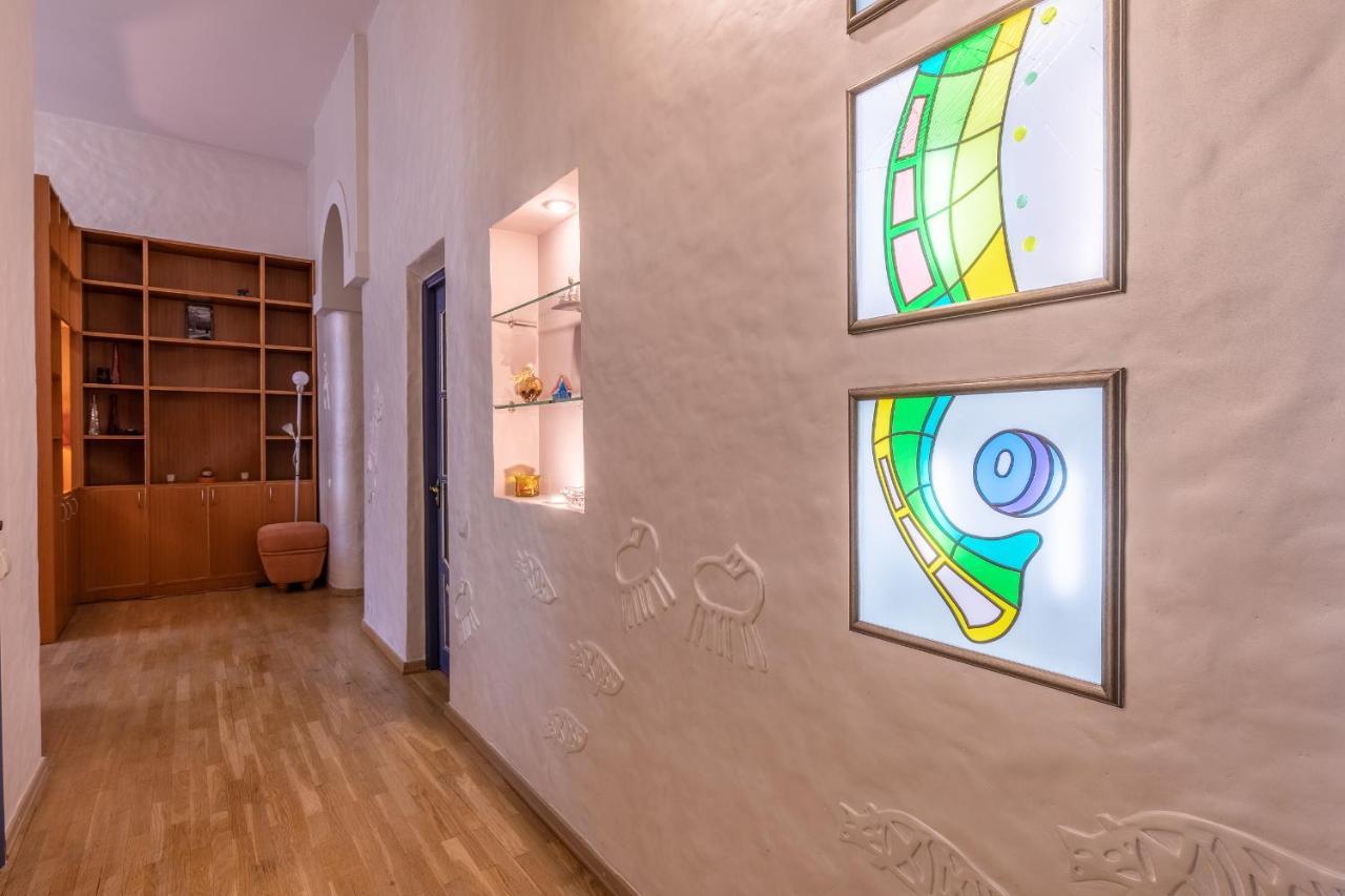 Ferienwohnung Saksaganskogo Centre Kiew Exterior foto